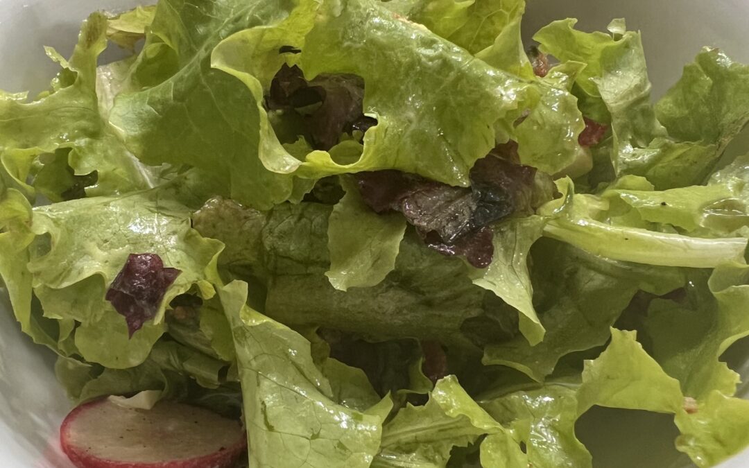 Wilted Lettuce Leaf Salad