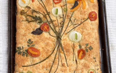 Fancy Garden Sour Dough Focaccia Bread